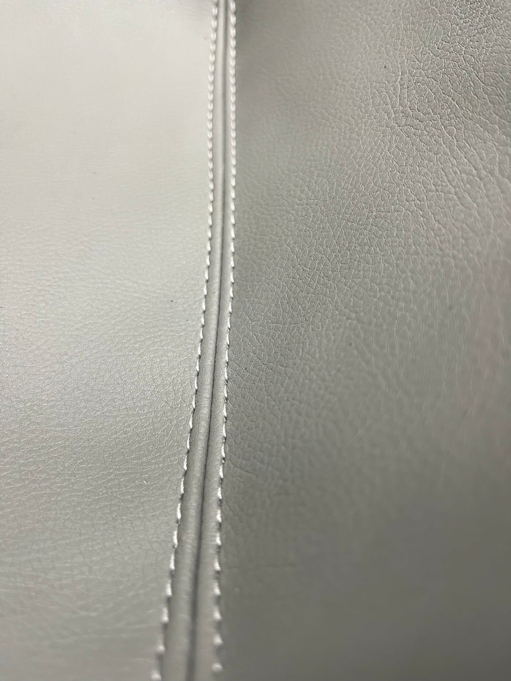 Replacement LEATHER Console Lid Armrest Cover In Platinum Gray For 2009-2019 Subaru Forester