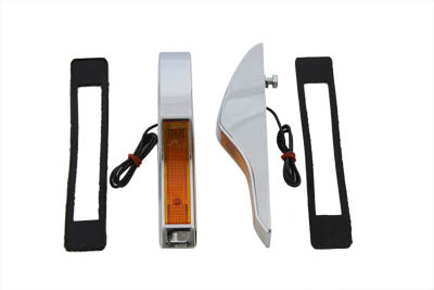 Marker Lamp Set Amber Smooth 1 Filament - 126135A