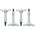 Valve Cove Bolt Kit 4pk Chrome w/Ford Logo - 302325