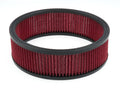 14in x 4in Round Air Filter Red - 9002