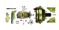 9in Booster and Master Cylinder - G91210971