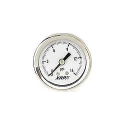 0-15 Fuel Pressure Gauge Liquid Filled - 710000