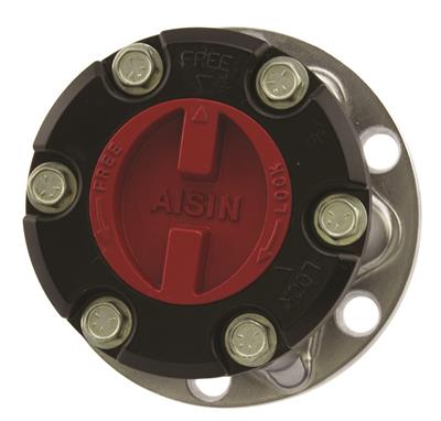 Aisin World Locking Hubs, Manual, Black with Red Dial, Toyota, Each - FHT018