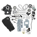 Holley Ford 7.3L Godzilla High-Mount Accessory Drive Complete Kits - 20345BK