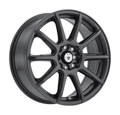 Konig Control Matte Black Wheels - CL65D08405