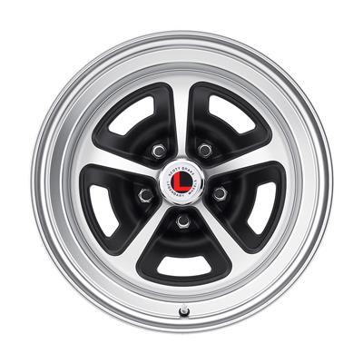 Legendary Wheels Magnum 500 Satin Black Machined Wheels - LW5070754D