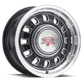 Legendary Wheels 12-Slot Black Machined Wheels - LW6050754A