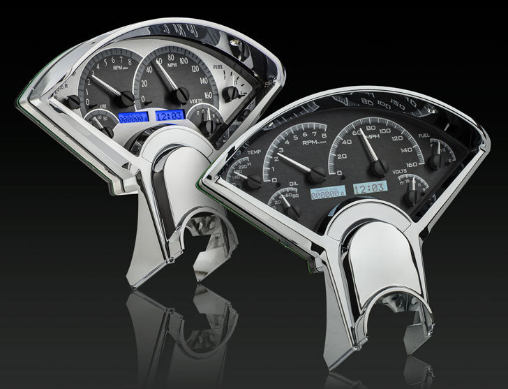 Dakota Digital VHX Series Direct-Fit Analog Gauge Systems - VHX55CKB