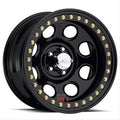 Raceline Wheels Competition Beadlock Rock 8 Black Wheels - RT8179555