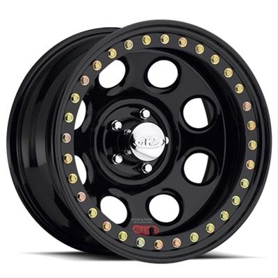 Raceline Wheels Competition Beadlock Rock 8 Black Wheels - RT8158055
