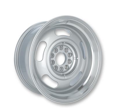 REV Wheels 107 Classic Rally Series Silver Wheels - 107S7700600