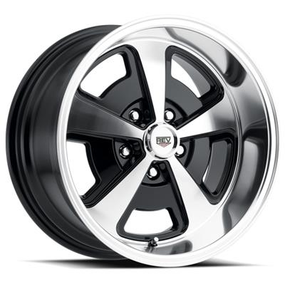 REV Wheels 109 Classic Magnum Series Gloss Black Polished Wheels - 109P8906500
