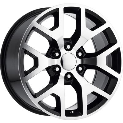 REV Wheels 586 Series OE Replica Gloss Black Machined Wheels - 586MB2298328
